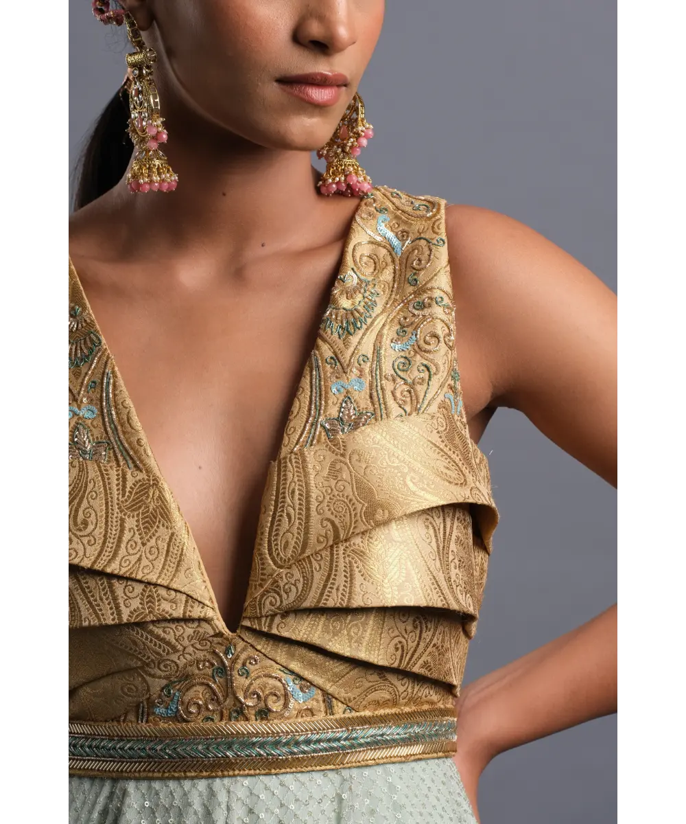 AASTHA SOOD - Silk Gown